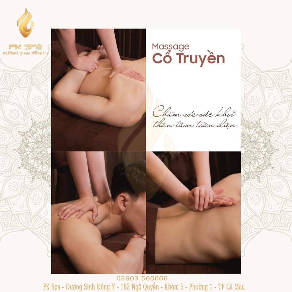 Massage Cà Mau PK Spa | Mát xa toàn thân Cổ Vai Gáy