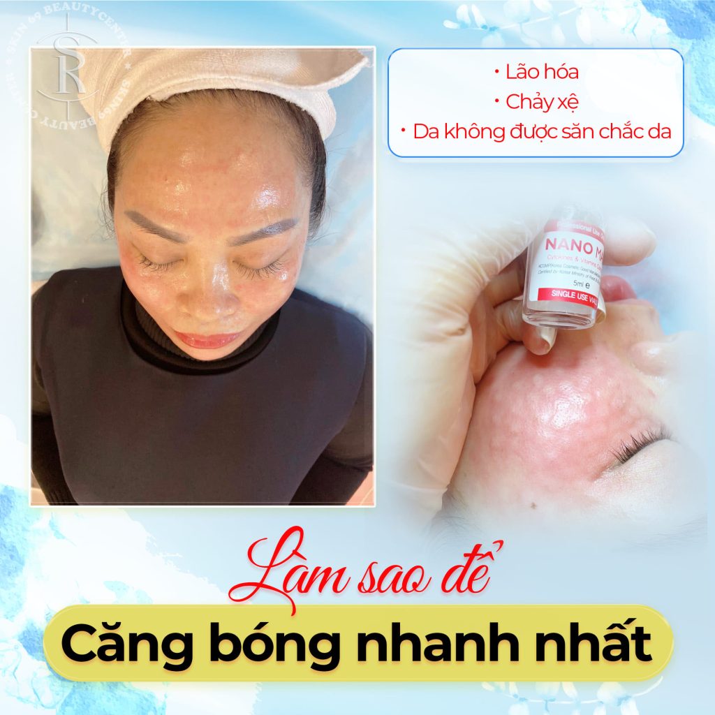 Cách làm da mặt căng bóng